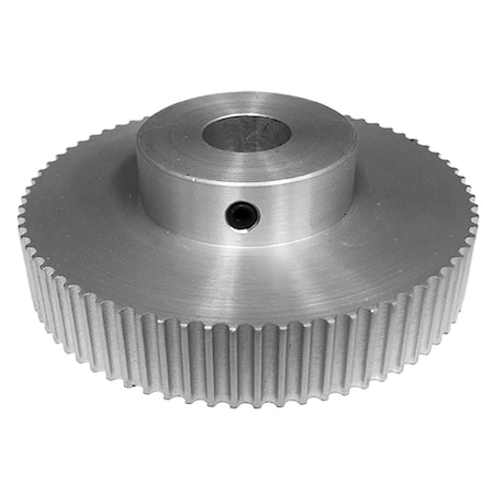 72-3P09-6A4, Timing Pulley, Aluminum, Clear Anodized,